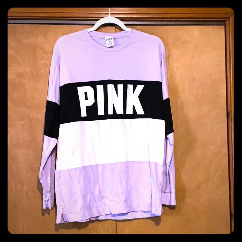 Pink long sleeve T